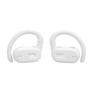 JBL Soundgear Sense - White - True wireless open-ear headphones - Front